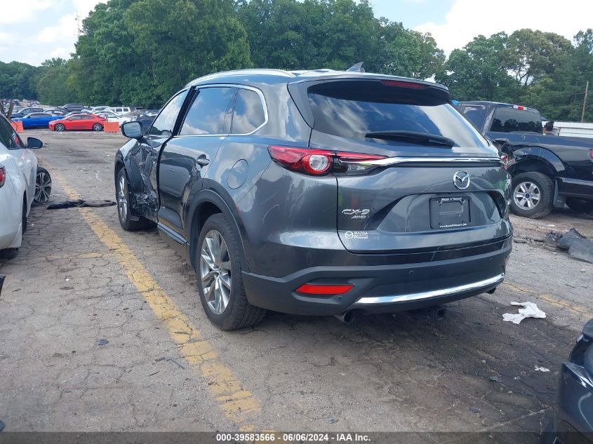 2019 Mazda Cx-9 Grand Touring VIN: JM3TCBDYXK0333204 Lot: 39583566