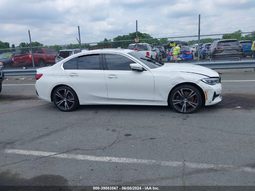 2021 BMW 330I VIN: 3MW5R1J05M8B66779 Lot: 39583567