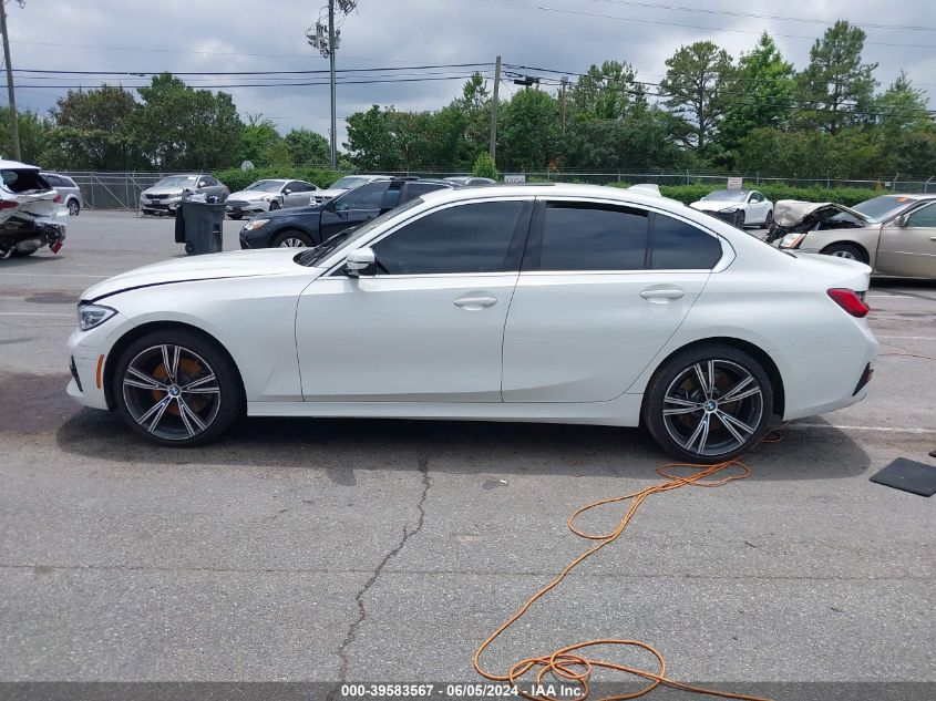 2021 BMW 330I VIN: 3MW5R1J05M8B66779 Lot: 39583567