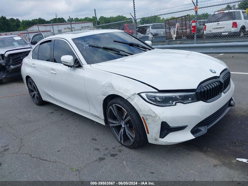 2021 BMW 330I VIN: 3MW5R1J05M8B66779 Lot: 39583567