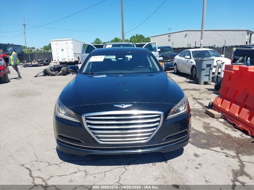 2016 Hyundai Genesis 3.8 VIN: KMHGN4JE8GU132326 Lot: 39583570