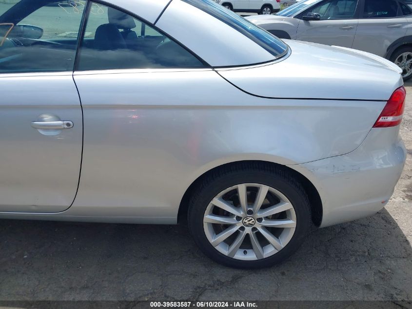 2012 Volkswagen Eos Komfort VIN: WVWBW7AH9CV007539 Lot: 39583587