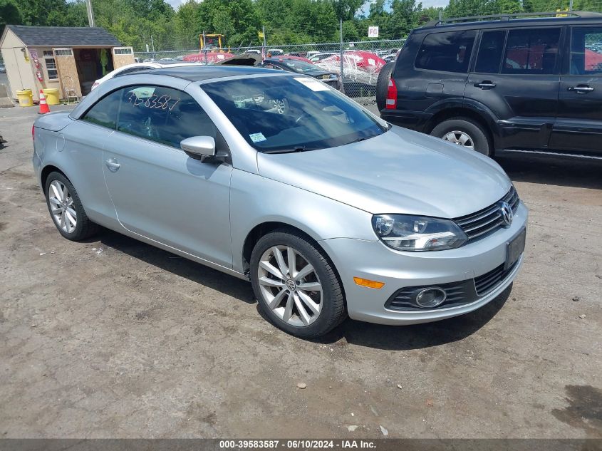 2012 Volkswagen Eos Komfort VIN: WVWBW7AH9CV007539 Lot: 39583587