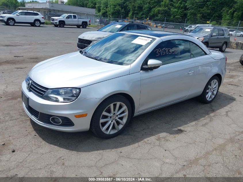 2012 Volkswagen Eos Komfort VIN: WVWBW7AH9CV007539 Lot: 39583587