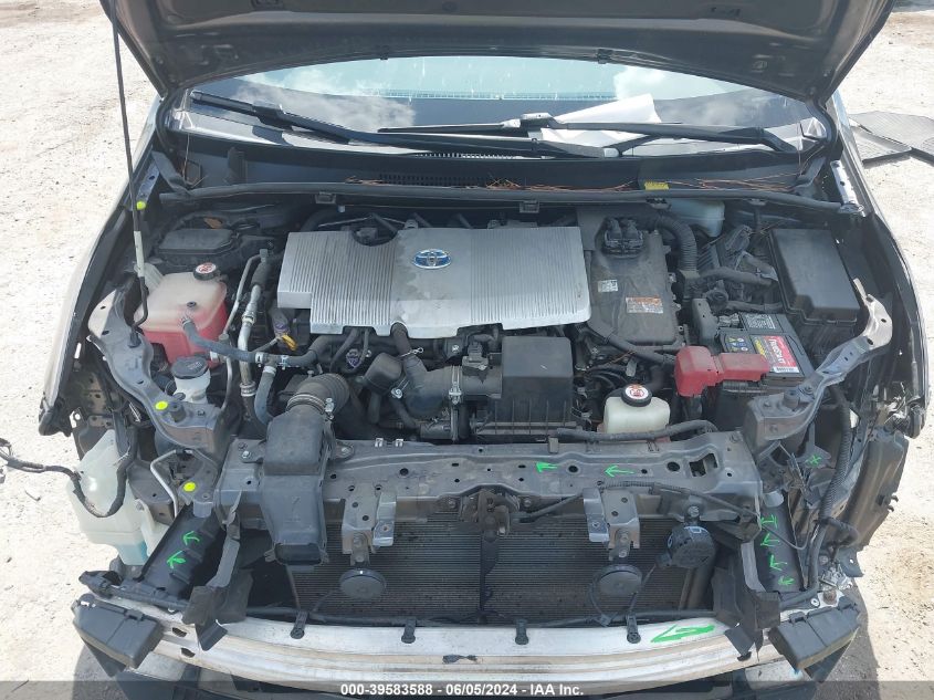 2018 Toyota Prius Two VIN: JTDKBRFU7J3590912 Lot: 39583588