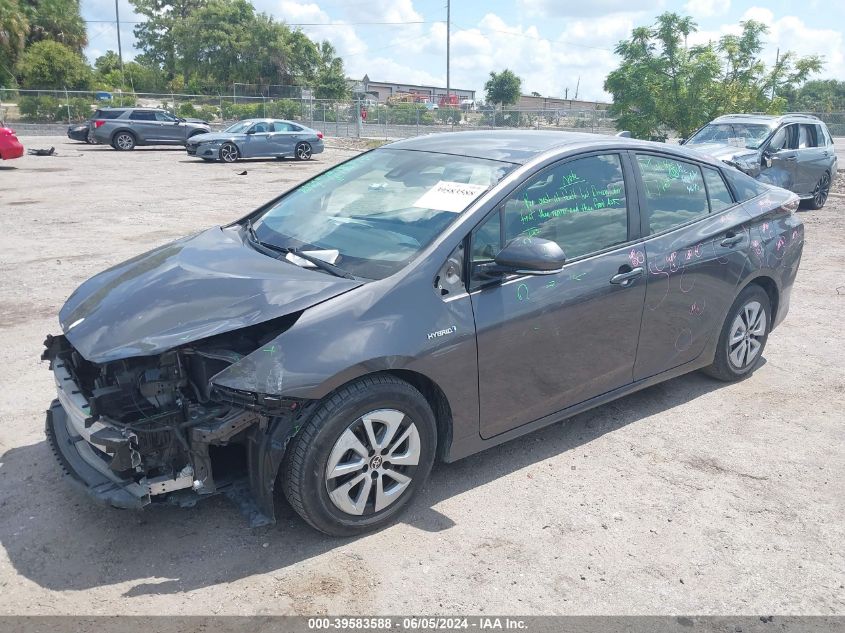 2018 Toyota Prius Two VIN: JTDKBRFU7J3590912 Lot: 39583588