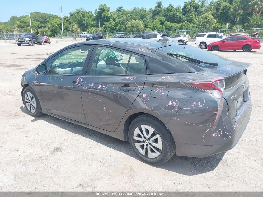 2018 Toyota Prius Two VIN: JTDKBRFU7J3590912 Lot: 39583588