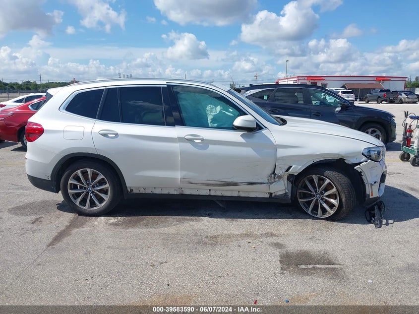 VIN 5UXTR7C57KLF34800 2019 BMW X3 SDRIVE30I