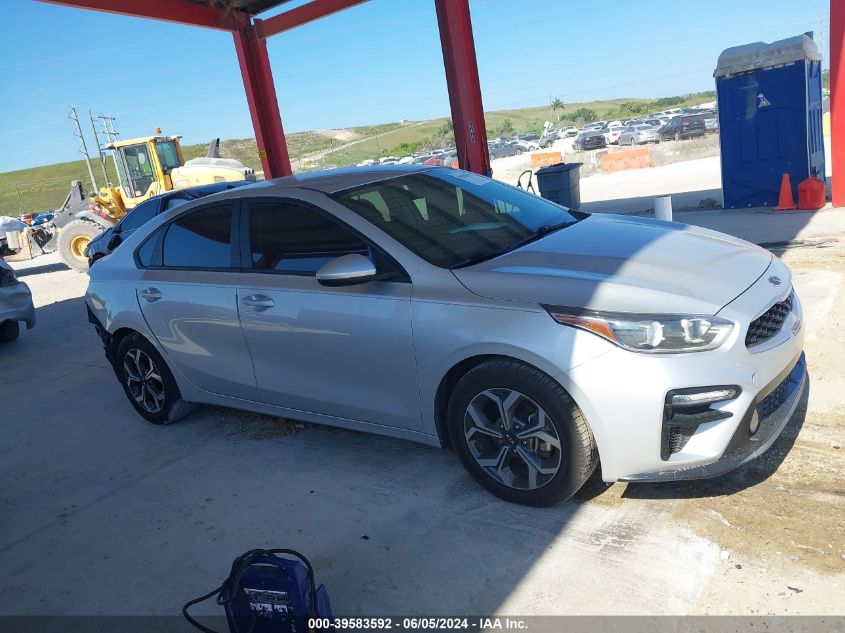 2020 Kia Forte Lxs VIN: 3KPF24AD8LE233522 Lot: 39583592