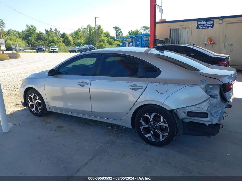 2020 Kia Forte Lxs VIN: 3KPF24AD8LE233522 Lot: 39583592