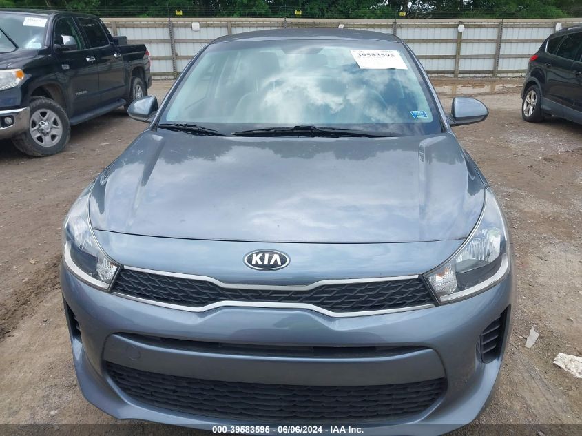 2020 Kia Rio S VIN: 3KPA24AD0LE322401 Lot: 39583595