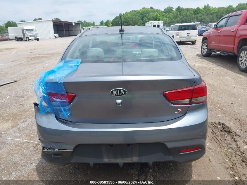 2020 Kia Rio S VIN: 3KPA24AD0LE322401 Lot: 39583595