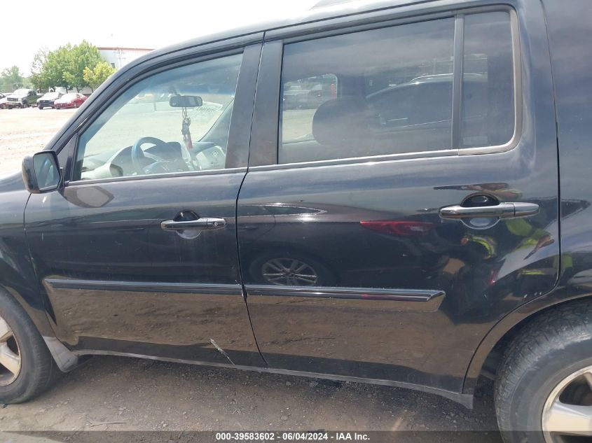 2009 Honda Pilot Ex VIN: 5FNYF48429B020524 Lot: 39583602