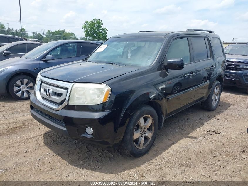 2009 Honda Pilot Ex VIN: 5FNYF48429B020524 Lot: 39583602