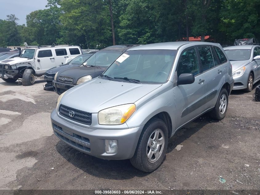 2003 Toyota Rav4 VIN: JTEGH20V030105376 Lot: 39583603