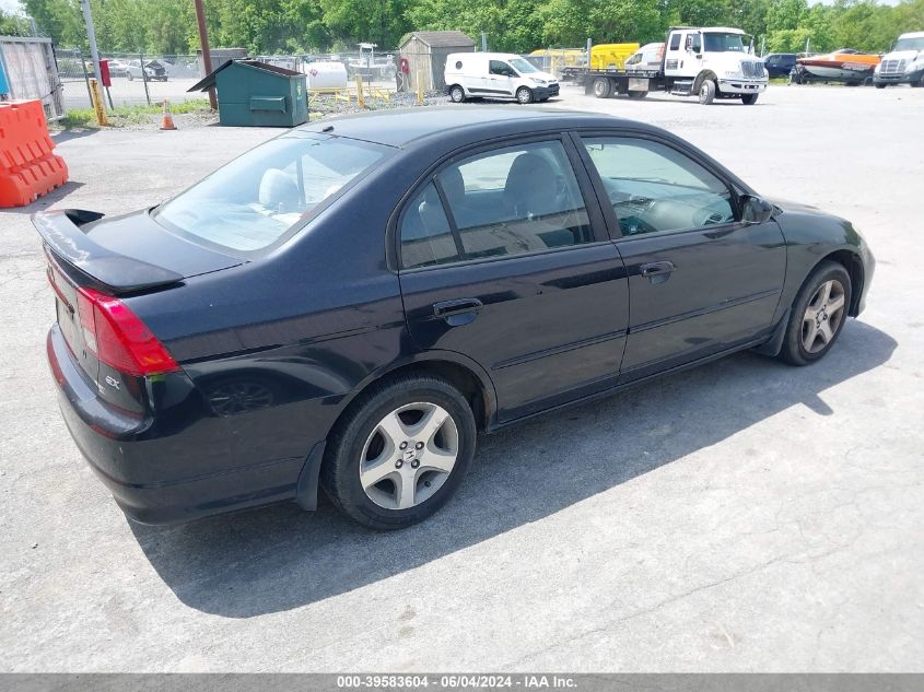 2005 Honda Civic Ex VIN: 2HGES26705H544132 Lot: 39583604