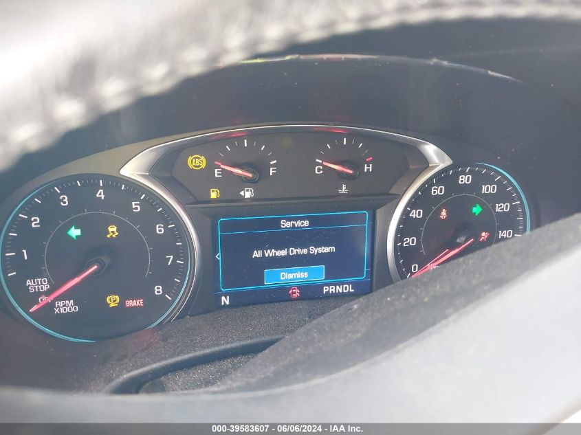 2020 Chevrolet Equinox Awd Lt 1.5L Turbo VIN: 2GNAXUEV5L6140446 Lot: 39583607