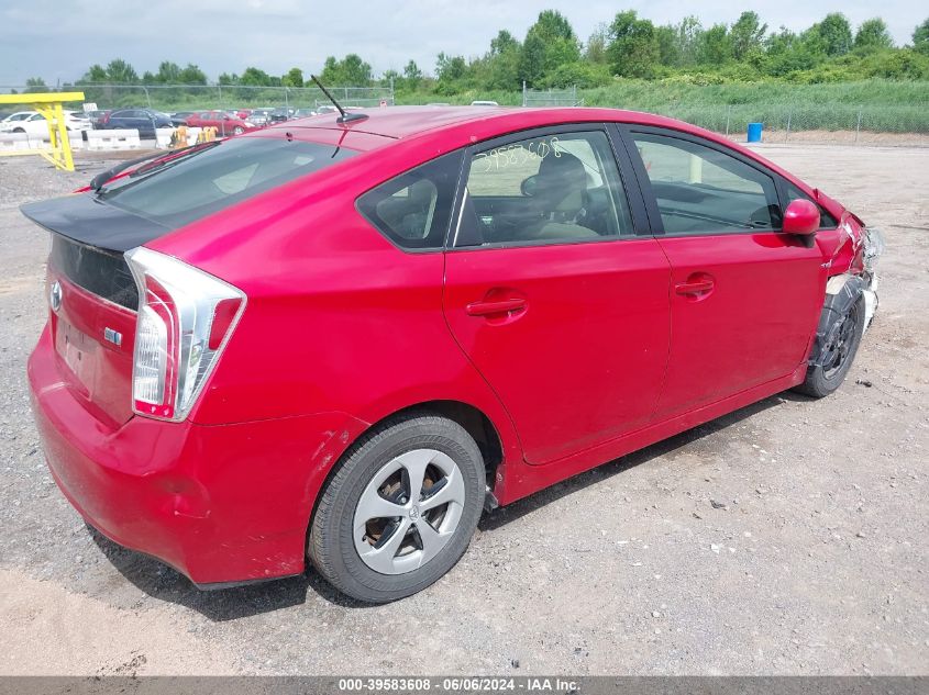 2015 Toyota Prius VIN: JTDKN3DU8F0426522 Lot: 39583608