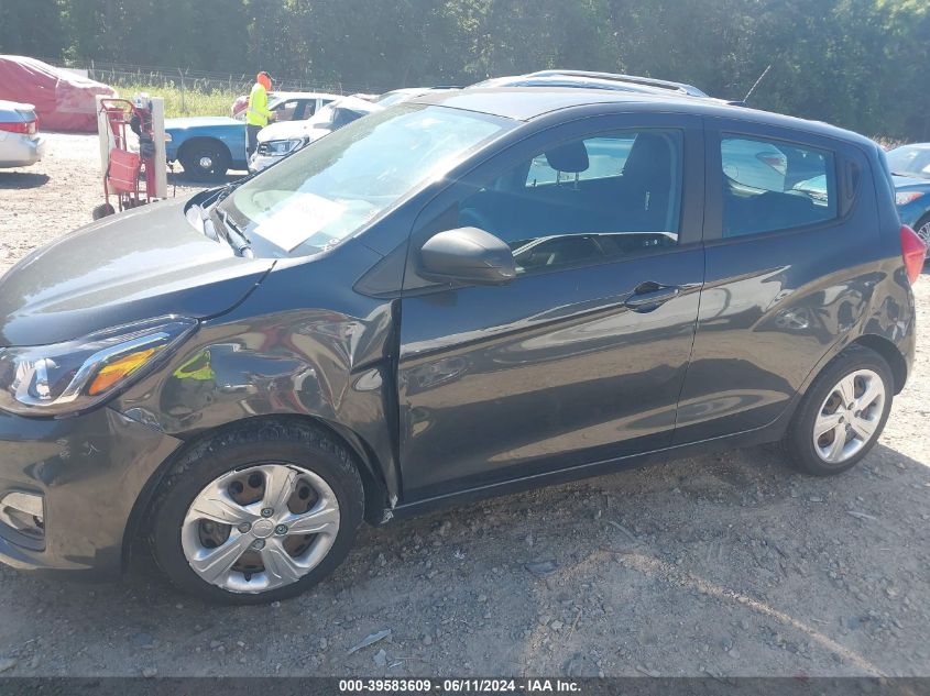 2020 Chevrolet Spark Fwd Ls Automatic VIN: KL8CB6SA4LC408433 Lot: 39583609