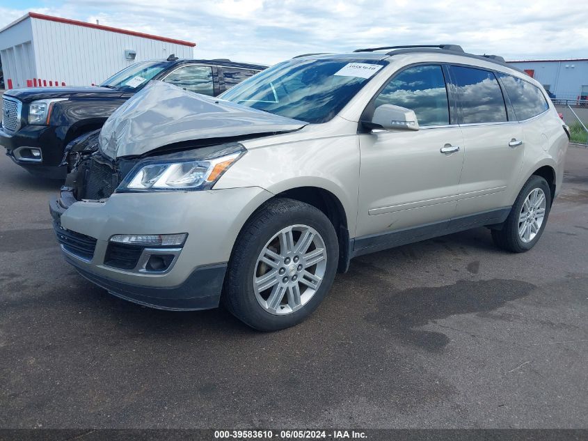 2014 Chevrolet Traverse 1Lt VIN: 1GNKRGKD0EJ129985 Lot: 39583610