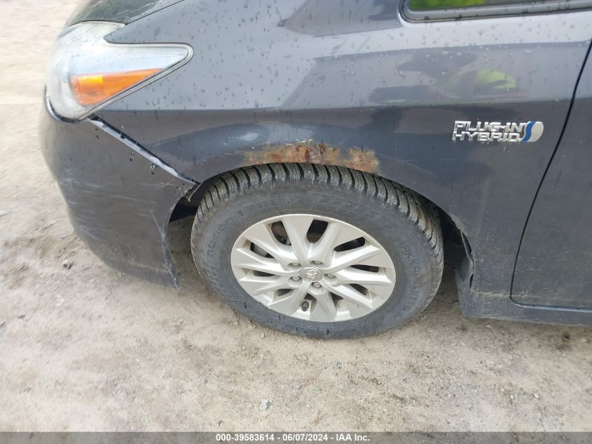 2012 Toyota Prius Plug-In VIN: JTDKN3DP5C3019391 Lot: 39583614