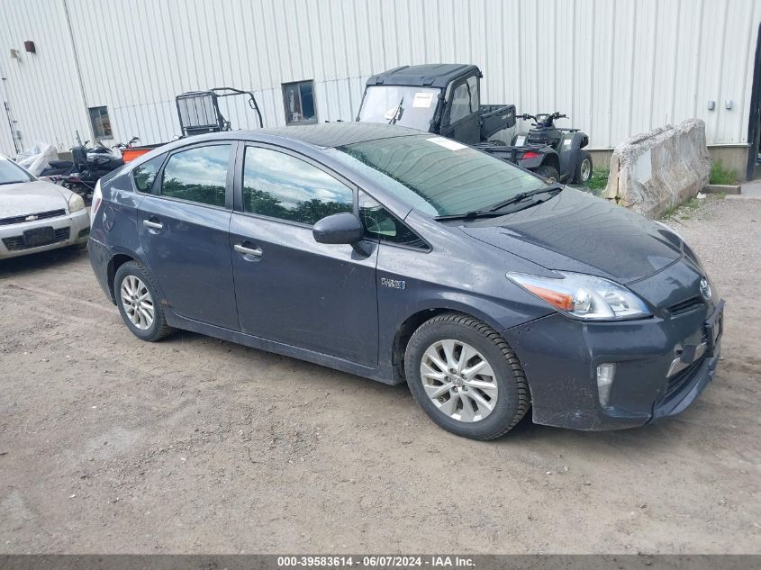 2012 Toyota Prius Plug-In VIN: JTDKN3DP5C3019391 Lot: 39583614