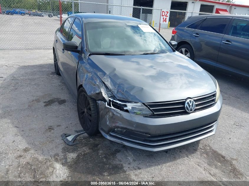 2016 Volkswagen Jetta 1.8T Sport VIN: 3VWD17AJ4GM241501 Lot: 39583615