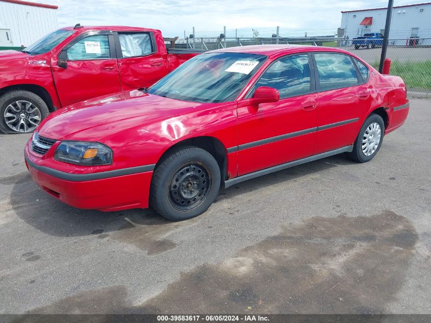 2004 Chevrolet Impala VIN: 2G1WF52E449311773 Lot: 39583617