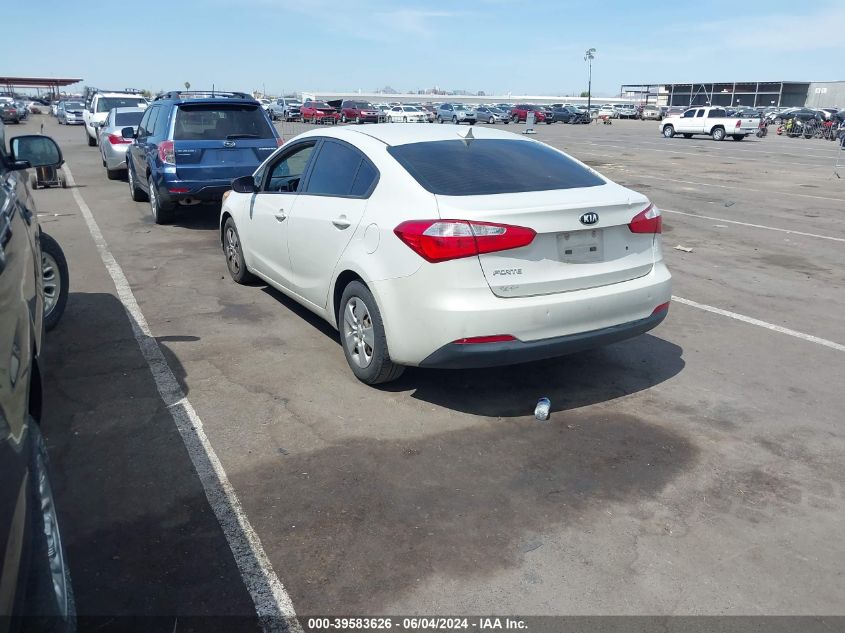 2015 Kia Forte Lx VIN: KNAFK4A67F5416487 Lot: 39583626