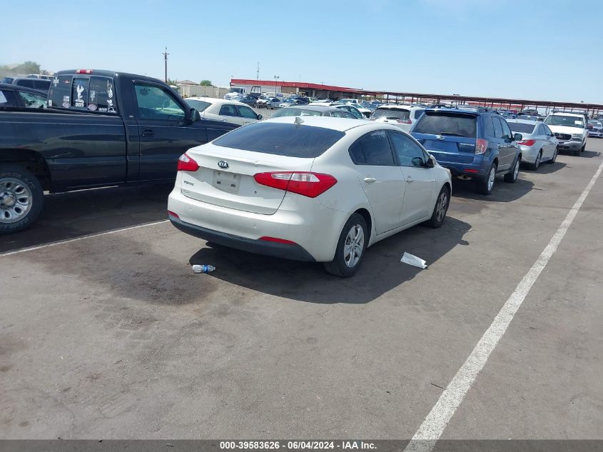 2015 Kia Forte Lx VIN: KNAFK4A67F5416487 Lot: 39583626