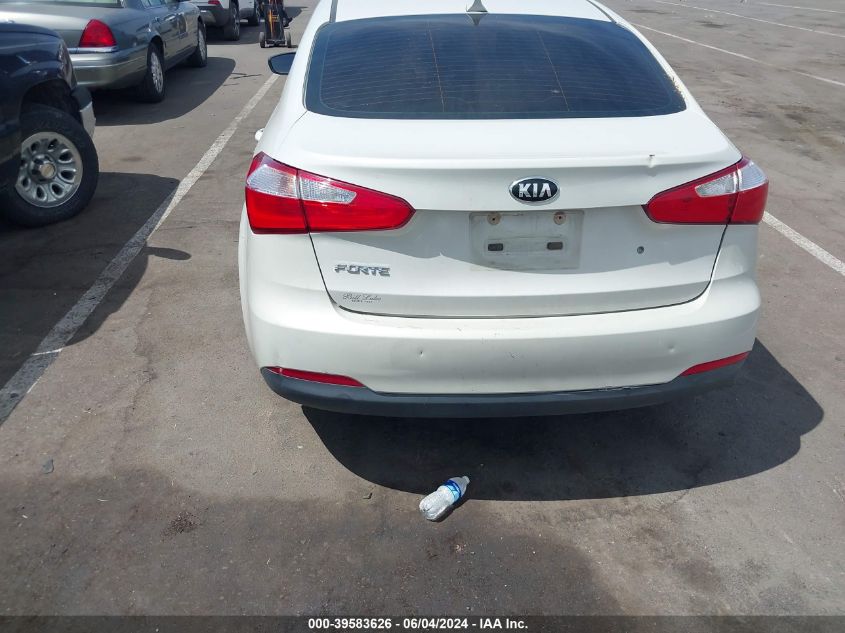 2015 Kia Forte Lx VIN: KNAFK4A67F5416487 Lot: 39583626