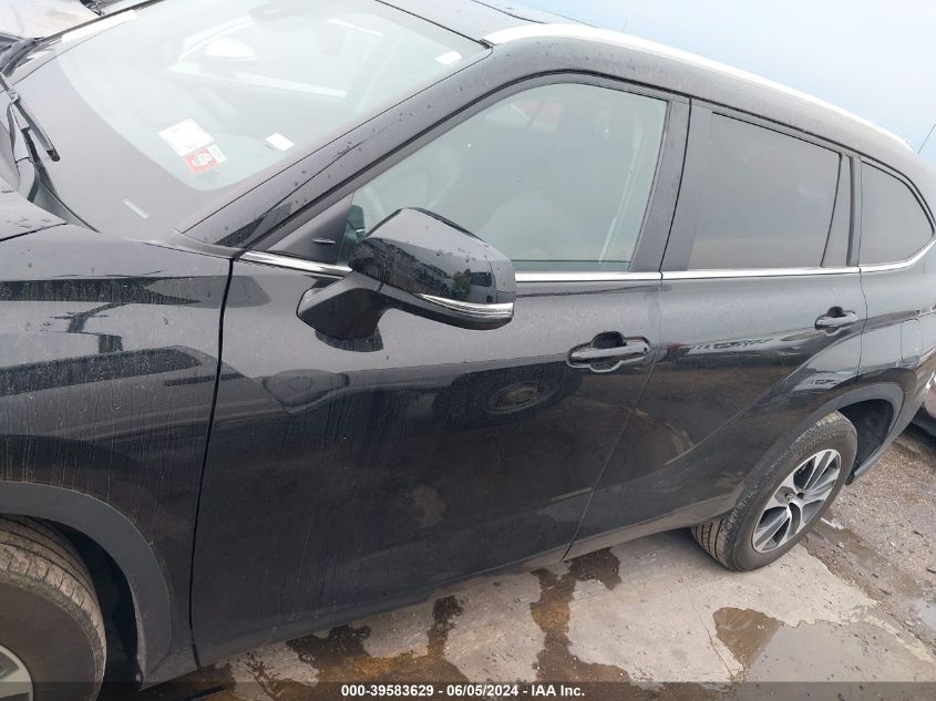 2023 Toyota Highlander L/Le/Xle/Limited/Platinum VIN: 5TDKDRAH4PS504306 Lot: 39583629