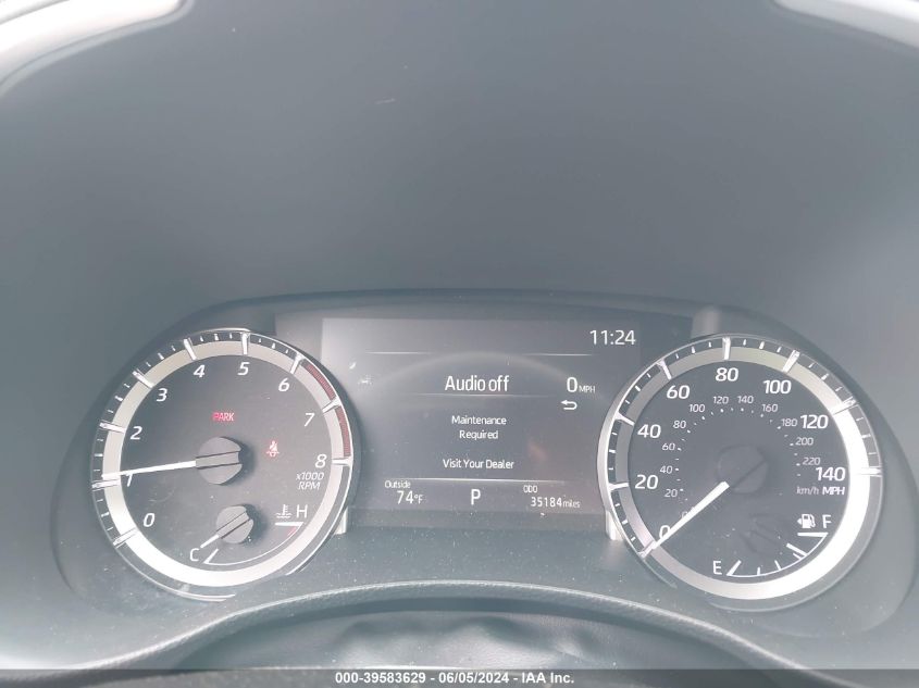 2023 Toyota Highlander L/Le/Xle/Limited/Platinum VIN: 5TDKDRAH4PS504306 Lot: 39583629