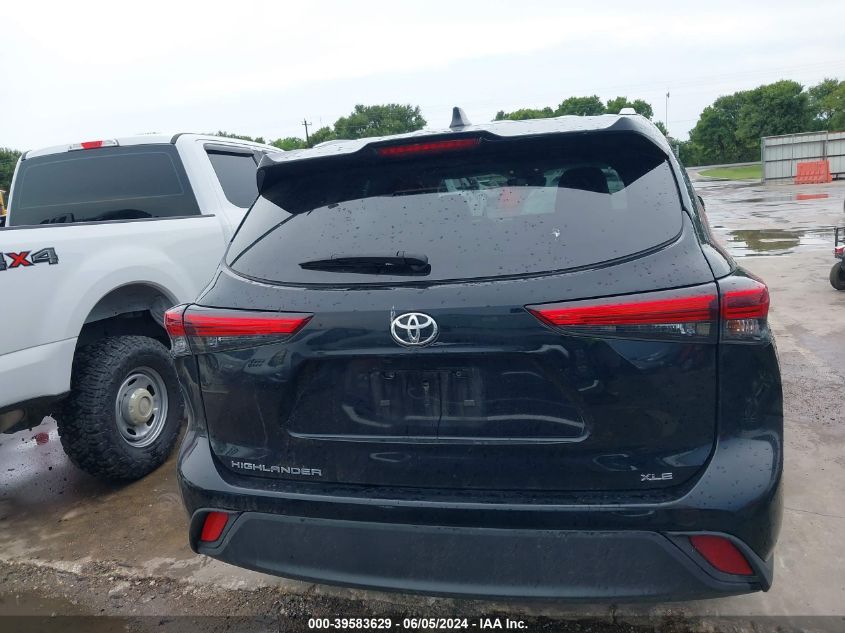 2023 Toyota Highlander L/Le/Xle/Limited/Platinum VIN: 5TDKDRAH4PS504306 Lot: 39583629