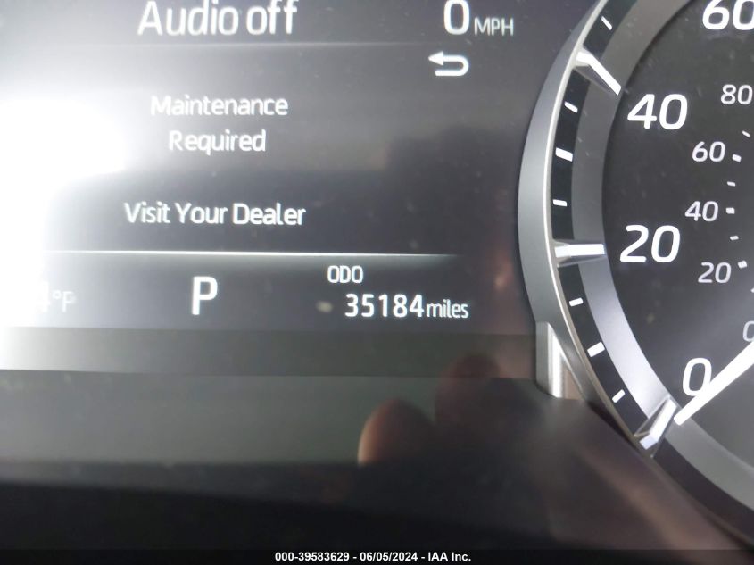 2023 Toyota Highlander L/Le/Xle/Limited/Platinum VIN: 5TDKDRAH4PS504306 Lot: 39583629