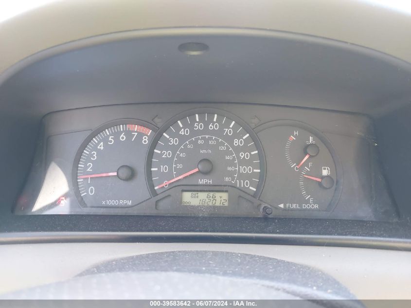 2005 Toyota Corolla Ce VIN: JTDBR32E850055750 Lot: 39583642