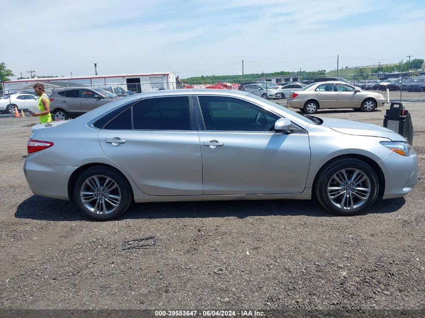 2015 Toyota Camry Se VIN: 4T1BF1FK6FU480130 Lot: 39583647