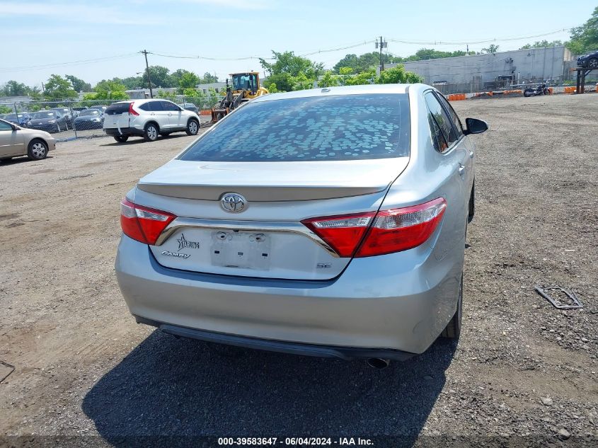 2015 Toyota Camry Se VIN: 4T1BF1FK6FU480130 Lot: 39583647