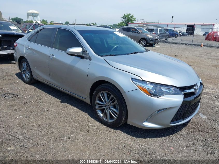 2015 Toyota Camry Se VIN: 4T1BF1FK6FU480130 Lot: 39583647