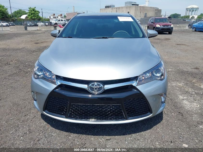 2015 Toyota Camry Se VIN: 4T1BF1FK6FU480130 Lot: 39583647
