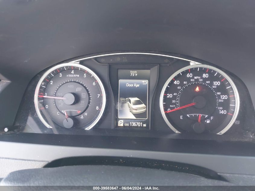 2015 Toyota Camry Se VIN: 4T1BF1FK6FU480130 Lot: 39583647