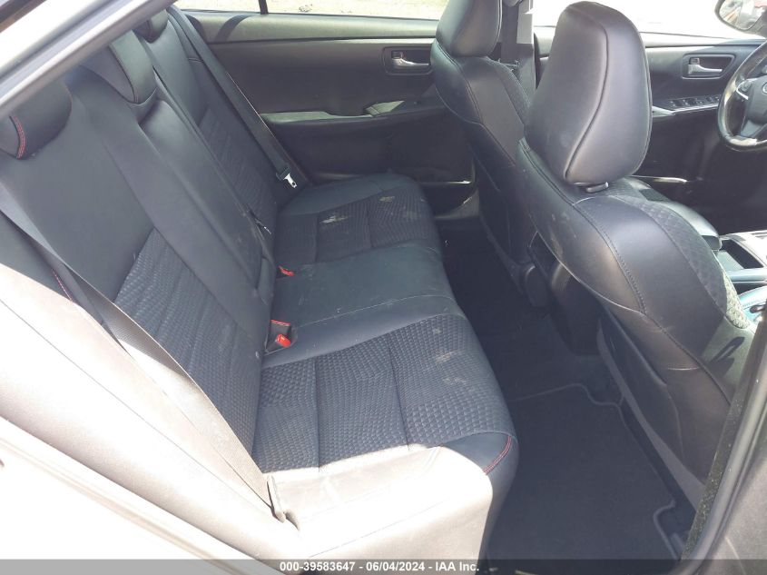 2015 Toyota Camry Se VIN: 4T1BF1FK6FU480130 Lot: 39583647