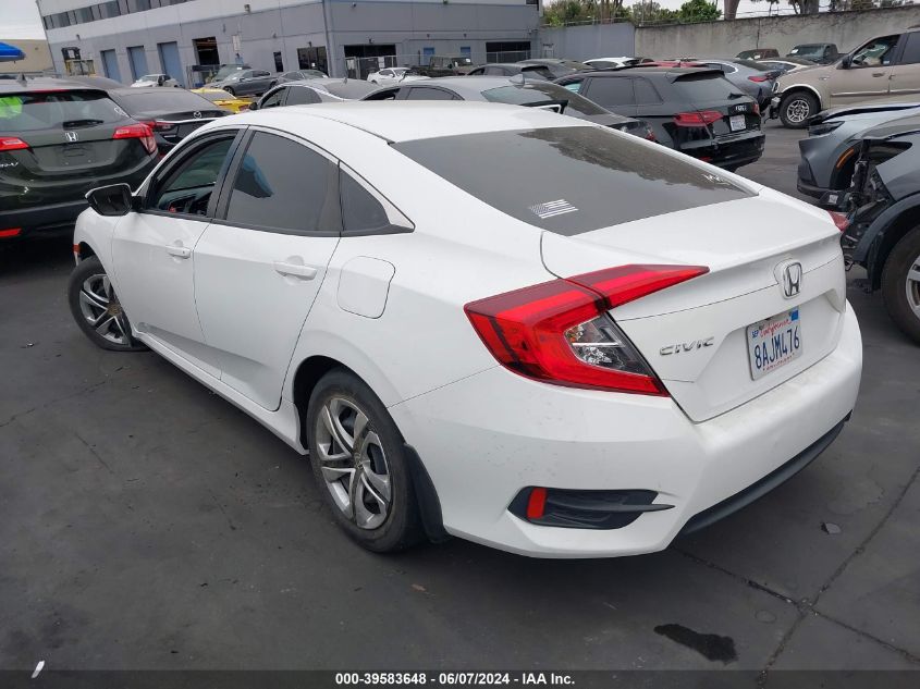 2017 Honda Civic Lx VIN: 2HGFC2F55HH550495 Lot: 39583648