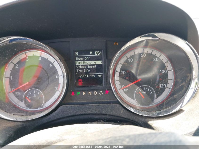 2013 Dodge Grand Caravan R/T VIN: 2C4RDGEGXDR654381 Lot: 39583654