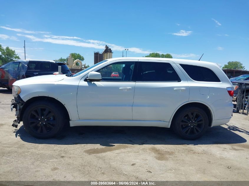 2013 Dodge Durango Sxt VIN: 1C4RDHAG1DC673227 Lot: 39583664