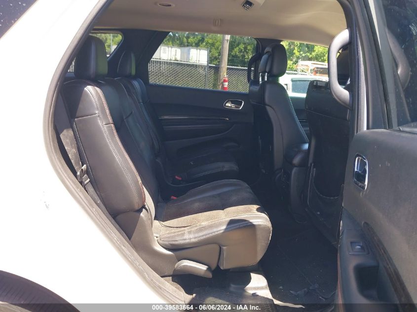 2013 Dodge Durango Sxt VIN: 1C4RDHAG1DC673227 Lot: 39583664