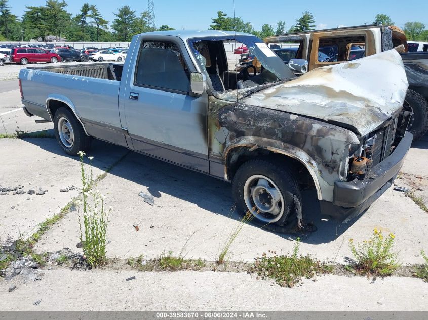 1989 Dodge Dakota VIN: 1B7GL26X0KS188662 Lot: 39583670