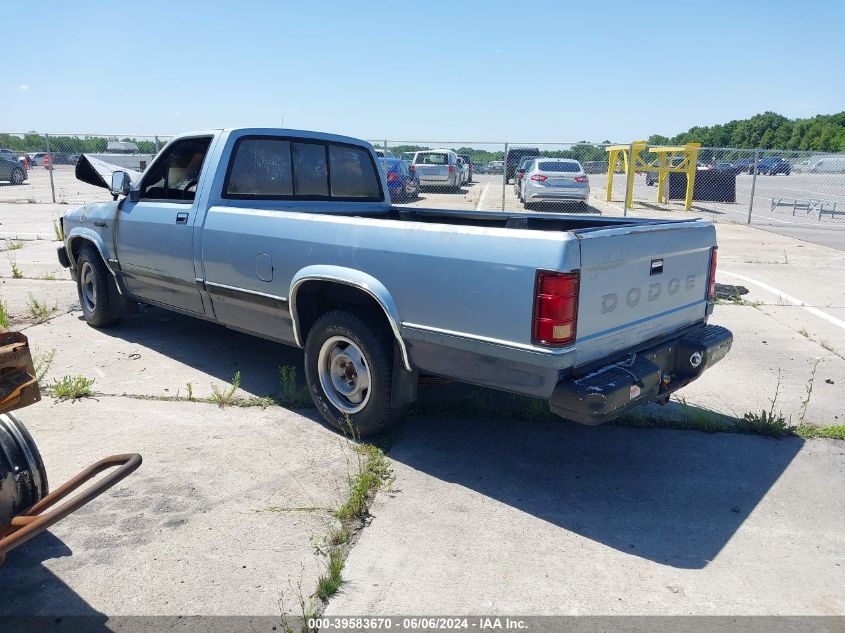 1989 Dodge Dakota VIN: 1B7GL26X0KS188662 Lot: 39583670