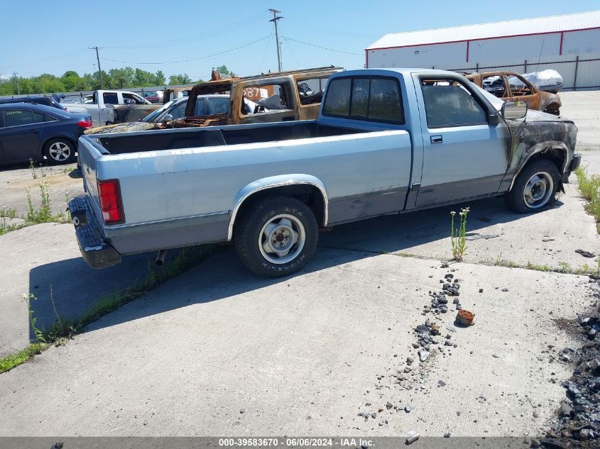 1989 Dodge Dakota VIN: 1B7GL26X0KS188662 Lot: 39583670