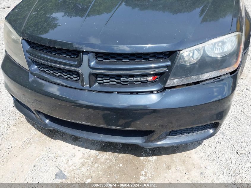 2014 Dodge Avenger Se VIN: 1C3CDZAB3EN129631 Lot: 39583674